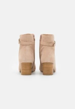 Anna Field Leather - Korte Laarzen - Beige -Dames Schoenenwinkel 081a6f79a0564c889b4da1d3e8563b4f