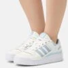 Adidas Originals Forum Bold Stripes W - Sneakers Laag - Off White/Clear Sky/White -Dames Schoenenwinkel 0833358ff25f4ce7a8c8613a61f4bf29