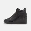 Anna Field Sneakers Hoog - Black -Dames Schoenenwinkel 0b9008a3d8564be89bfdfe5e006abbc5