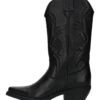 Western Aus - Cowboy-/Bikerlaarzen - Black -Dames Schoenenwinkel 184c5d9ff5574214bc562b627638fd5c