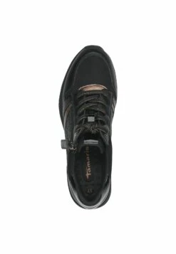 Tamaris Sneakers Laag - Black Copper -Dames Schoenenwinkel 18a55da48fc14108a520abcf77d47cb1