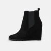 Anna Field Leather Winter Boot - Enkellaarsjes Met Hoge Hak - Black -Dames Schoenenwinkel 19c10b30333c4b2b9da1e3bbbe7642b0