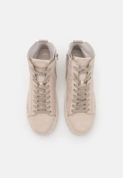 Gabor Comfort Sneakers Hoog - Puder -Dames Schoenenwinkel 1a79b7387725418e866ffa81c13e5a6e