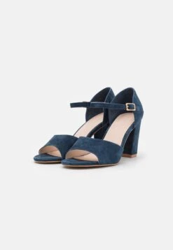 Leather - Sandalen - Dark Blue -Dames Schoenenwinkel 1f747226434c4385a614c3b1375098f4