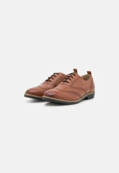 Anna Field Leather- Veterschoenen - Cognac -Dames Schoenenwinkel 200a9e702fed45668838a924d4fa08f5