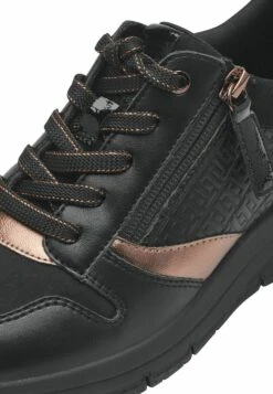 Tamaris Sneakers Laag - Black Copper -Dames Schoenenwinkel 32a2d4840f7641b6a7b1a251f456bcb0