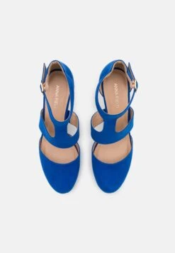 Anna Field Hoge Hakken - Royal Blue -Dames Schoenenwinkel 388a9a0ff220481d89d6c1e708172c6f