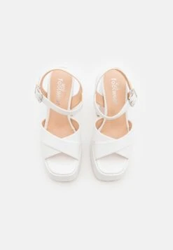 KOI FOOTWEAR Chidori - Sandalen Met Hoge Hak - White -Dames Schoenenwinkel 4759dc3d0036411eb1cf07f394f0f5c3