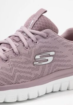 Skechers Graceful - Sneakers Laag - Lavender -Dames Schoenenwinkel 48f6aa73a0fc419b8c155d2e7394bd7d