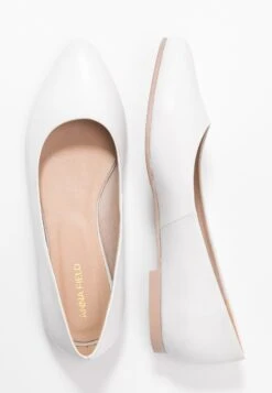 Anna Field Leather - Ballerina'S - White 12 Anna Field Leather - Ballerina'S - White -Dames Schoenenwinkel 5349e423a8294b93817ed324fcb669a4