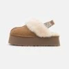 Ugg Funkette - Pantoffels - Chestnut -Dames Schoenenwinkel 5e68604260834f95a6262e466901fe26
