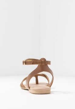 Anna Field Leather - Teensandalen - Cognac -Dames Schoenenwinkel 5f851009f5af4674b88f815fc731559a