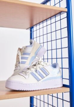 Adidas Originals Forum Bold Stripes W - Sneakers Laag - Off White/Clear Sky/White -Dames Schoenenwinkel 749e9df6dccb4344bbef42f3b6def0f2