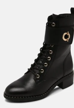 Tamaris Veterboots - Black/Gold -Dames Schoenenwinkel 77750d5057d24ee0b96c4af83c01c18c