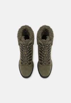 Anna Field Leather - Veterboots - Khaki 13 Anna Field Leather - Veterboots - Khaki -Dames Schoenenwinkel 7d8c23ada9ed4ab4b7dcf756f86fb7ba