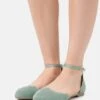 Anna Field Ballerina'S Met Enkelbandjes - Mint -Dames Schoenenwinkel 83408202f28e4d838211272ee5b9a9d9