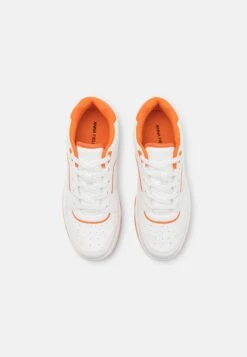Sneakers Laag - White/Orange -Dames Schoenenwinkel 85912b892bde4741a7980c020d03d2d5