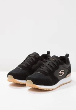 Skechers Sneakers Laag - Black /Rose Gold -Dames Schoenenwinkel 8f202d246c9e4dc98d4a9fd2fb2b7de4