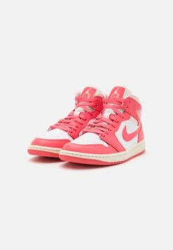 Air Jordan 1 Mid - Sneakers Hoog - White/Sea Coral/Atmosphere/Sail 10 Air Jordan 1 Mid - Sneakers Hoog - White/Sea Coral/Atmosphere/Sail -Dames Schoenenwinkel 936f07ec158e42198359cd0625e3cd9e