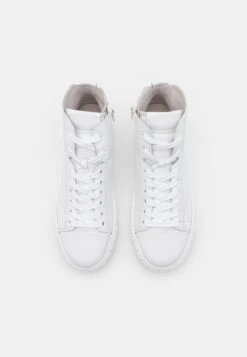 Gabor Comfort Sneakers Hoog - Weiss -Dames Schoenenwinkel 951a3645f09c439e995084a694500a9c