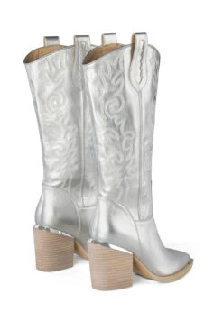 Alma En Pena Cynar - Cowboy-/Bikerlaarzen - Plata -Dames Schoenenwinkel 9d2f68b91b714bdf93c723a44296365d