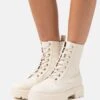 Anna Field Veterboots - Off-White -Dames Schoenenwinkel a05a519b7e9e4842a4168b07f72b13d3