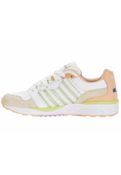 K-Swiss Si-18 Rannell - Sneakers Laag - White Almost Apricot Daquiri Green -Dames Schoenenwinkel a2e6d742dbf24fe5ab371cae5da90b20