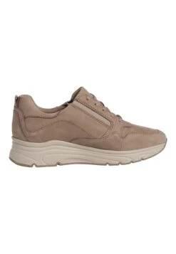 Tamaris Pure Relax - Sneakers Laag - Taupe Nubuc -Dames Schoenenwinkel aa58c415ae114c518ddf50a072a1bcf3