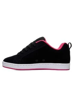 DC SHOES Court Graffik - Sneakers Laag - Black/Pink Stencil -Dames Schoenenwinkel b4b4d268beb44d2eafe0c83d73c1f95f
