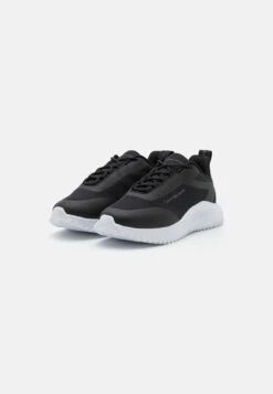 Calvin Klein Jeans Eva Runner Laceup - Sneakers Laag - Black/White -Dames Schoenenwinkel c258a855353849e184efdfa8abbcab9e