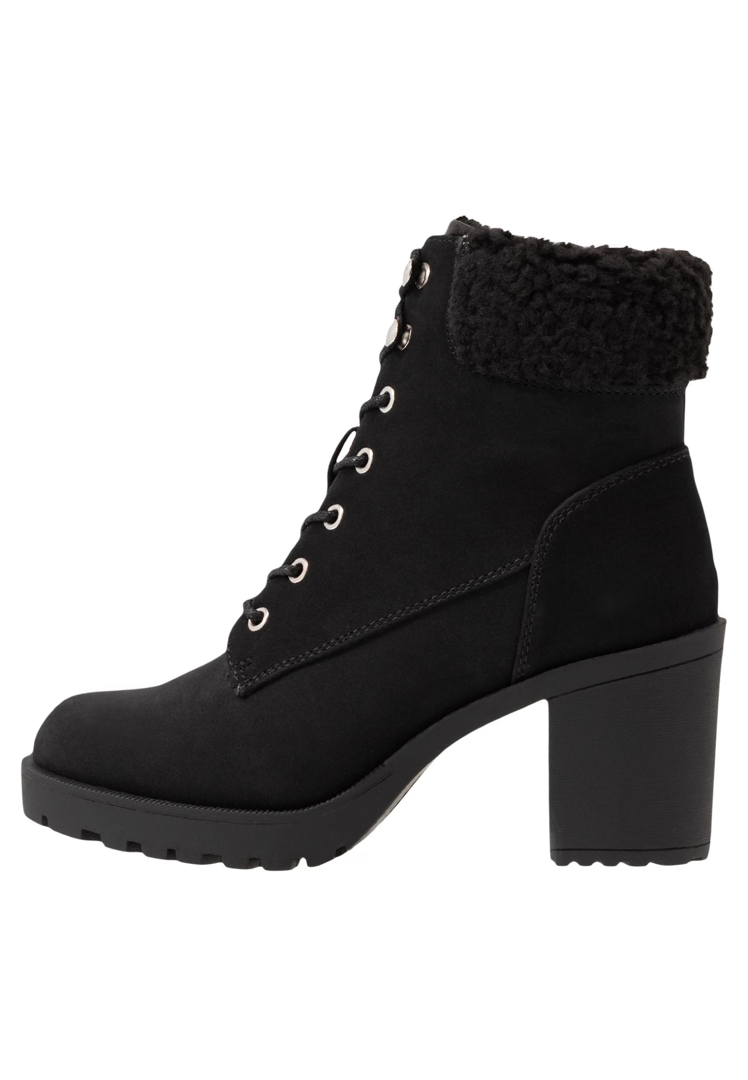 Anna Field Winter Boot - Enkellaarsjes Met Plateauzool - Black 3 Anna Field Winter Boot - Enkellaarsjes Met Plateauzool - Black - Afbeelding 2