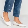 Anna Field Leather - Ballerina'S - White -Dames Schoenenwinkel d266033781bd4154888e9b1652957290