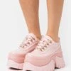 KOI FOOTWEAR Melanie Martinez Ribbon Cake Platform Shoes - Sneakers Laag - Pink/Purple -Dames Schoenenwinkel d6b6a58a6f044ce2b74f9e1188305533