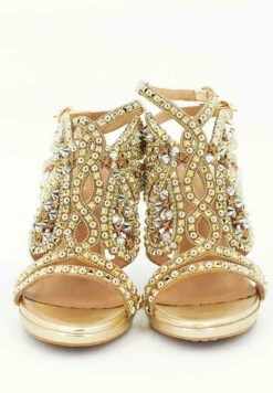 Alma En Pena Burano - Sandalen Met Hoge Hak - Gold -Dames Schoenenwinkel d8e1165e138745a295fe53eaf2c7fc0c