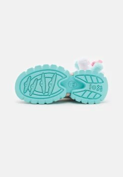 KOI FOOTWEAR Melanie Martinez Sweet Teddy Bear Platform Boots - Korte Laarzen - Blue/Pink/White -Dames Schoenenwinkel d91d5964a2a6422b8f070bffa4e6b686