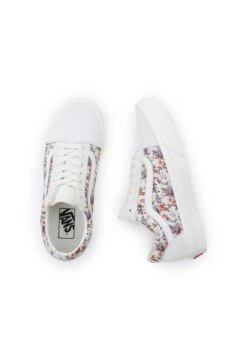 Vans Old Skool - Sneakers Laag - White -Dames Schoenenwinkel df05d6f1f4c54bc6b1962f400b36f713