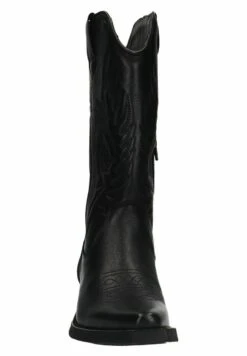 Western Aus - Cowboy-/Bikerlaarzen - Black 11 Western Aus - Cowboy-/Bikerlaarzen - Black -Dames Schoenenwinkel e251729e3cde453381ec39fc7a4d93df