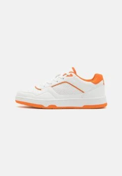 Sneakers Laag - White/Orange -Dames Schoenenwinkel e8bd5326f6bf453893289326278fc0bc