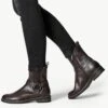 Tamaris Cowboy-/Bikerlaarsjes - Mocca -Dames Schoenenwinkel e97c0a7814614dc1aa98976a7aa5c8af