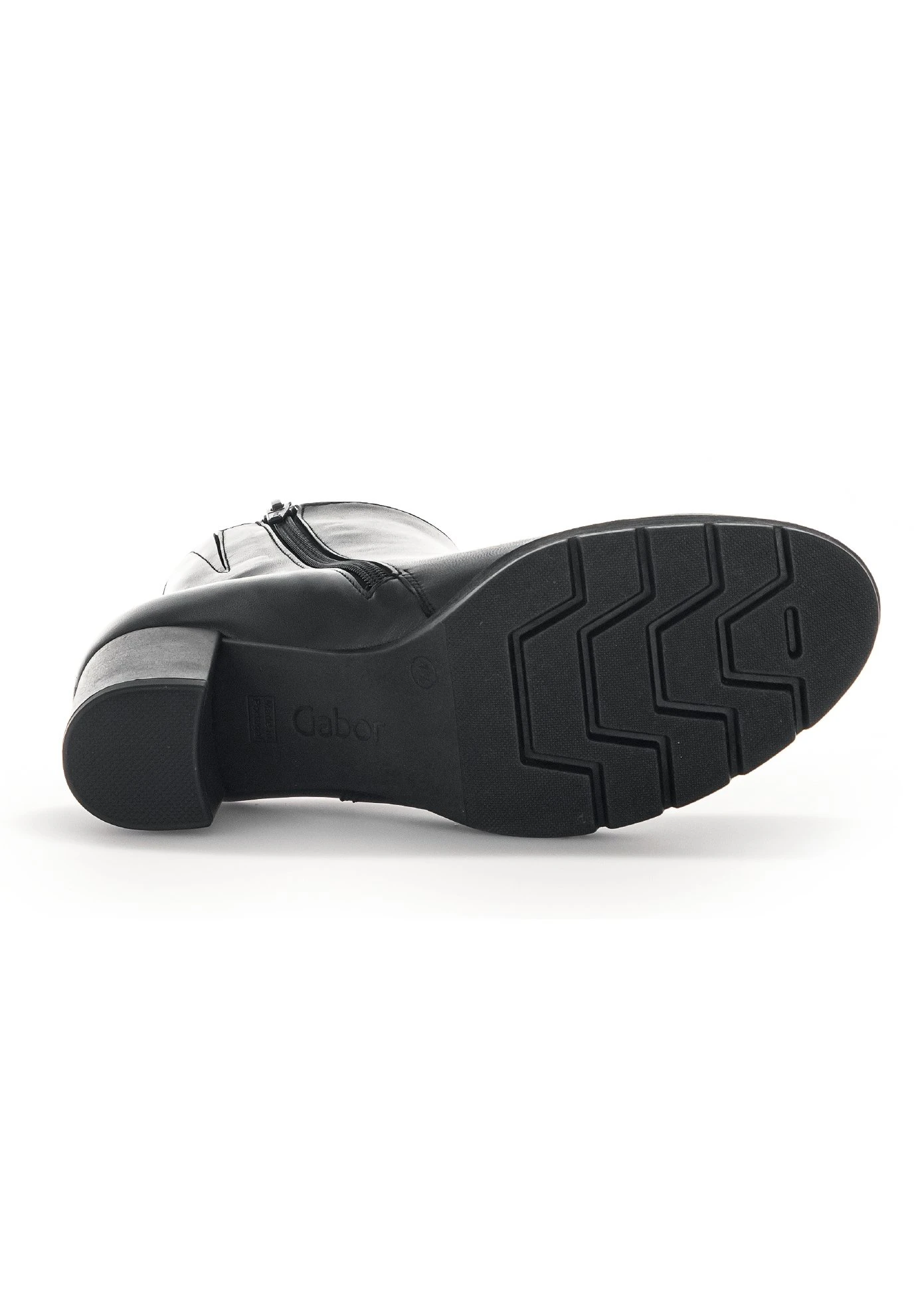 Gabor Comfort Korte Laarzen - Schwarz Mel 6 Gabor Comfort Korte Laarzen - Schwarz Mel - Afbeelding 4