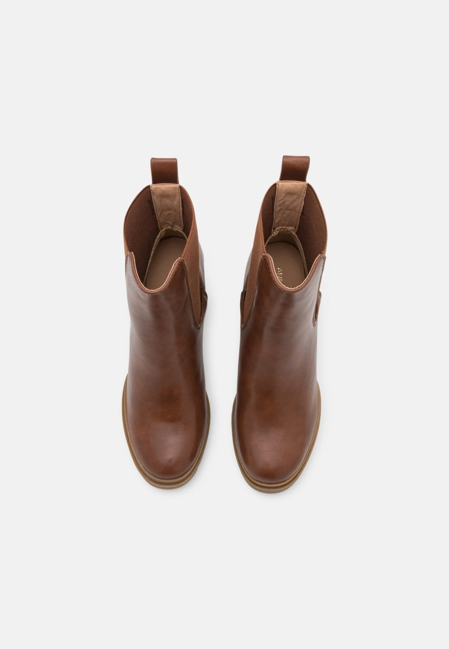 Anna Field Korte Laarzen - Cognac 8 Anna Field Korte Laarzen - Cognac - Afbeelding 6