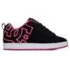 DC SHOES Court Graffik - Sneakers Laag - Black/Pink Stencil -Dames Schoenenwinkel fc1128289a024f569361489a915fb472